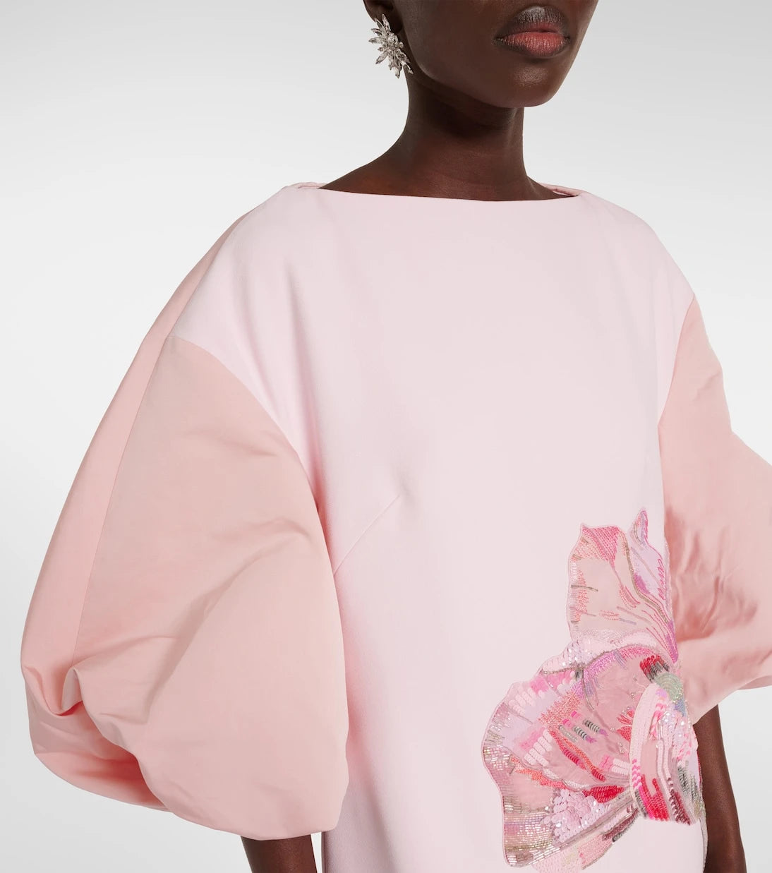 Safiyaa - Embroidered midi dress
