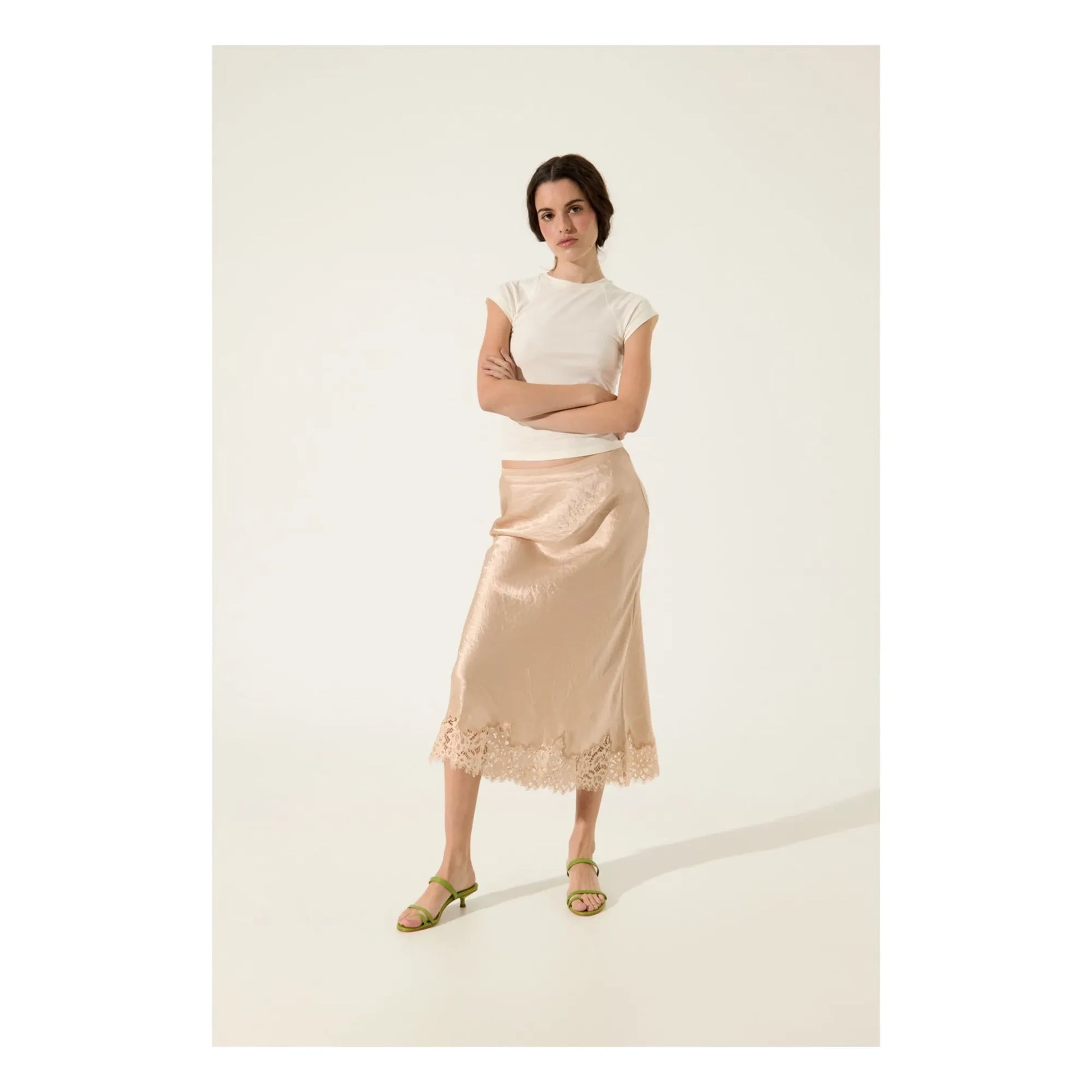 Augusta - Daisy sandals | Green