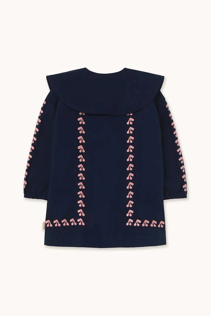 Детска памучна рокля Tinycottons MINI CHERRIES DRESS