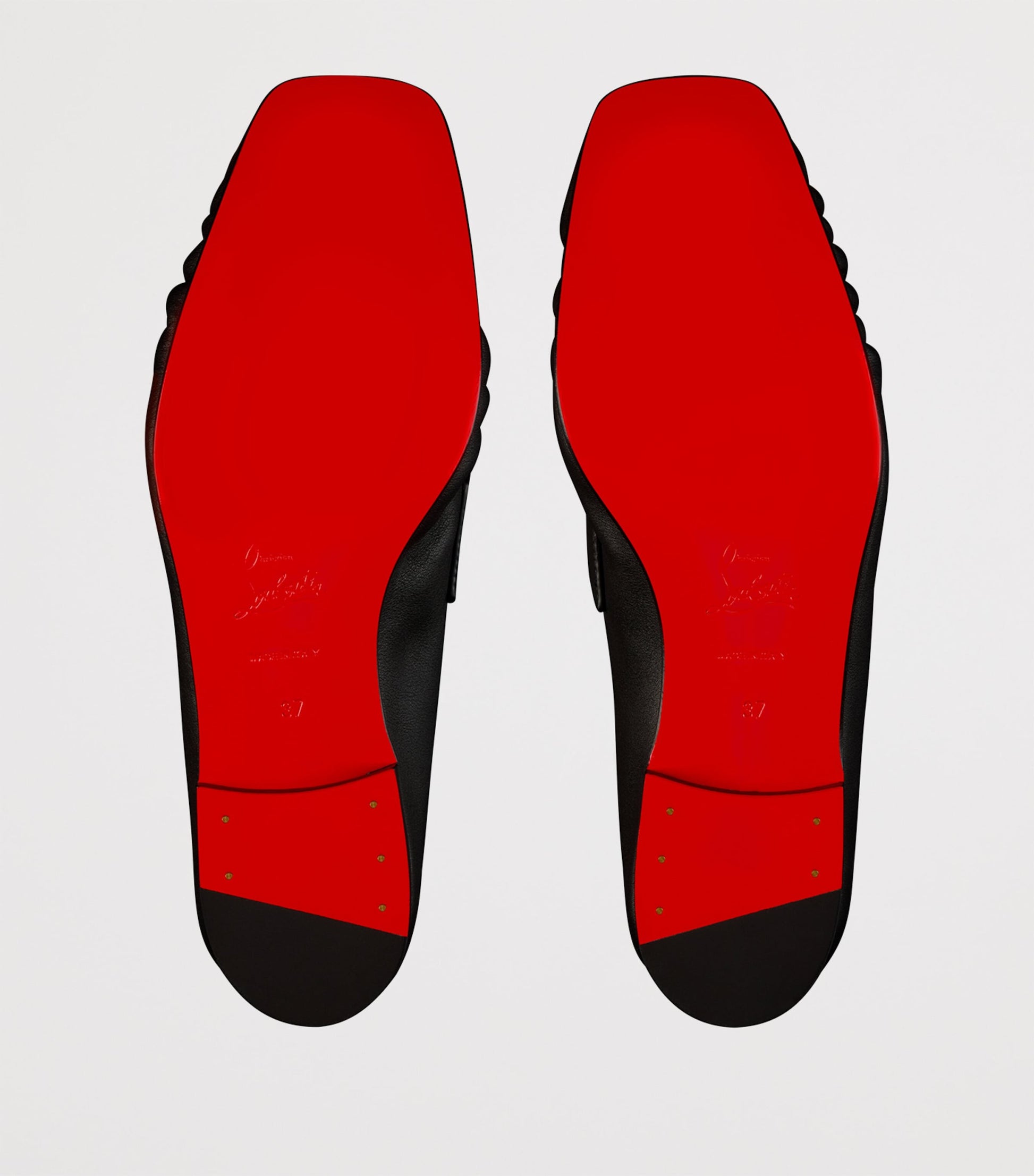 Christian Louboutin Mocallista Leather Loafers