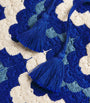 Blue Crochet Safi Midi Skirt