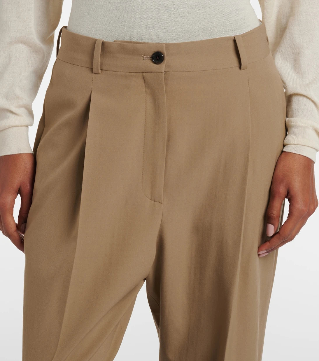 The Row - Gianni wool straight pants