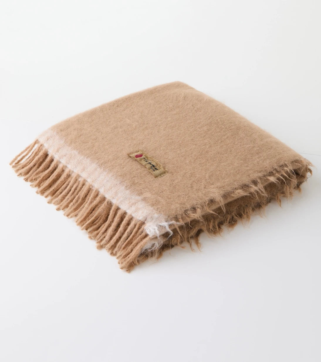 The House of Lyria - Amaranto alpaca wool-blend throw