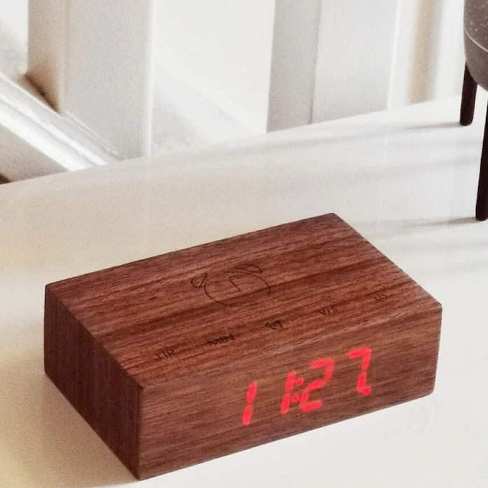 Настолен часовник Gingko Design Flip Click Clock