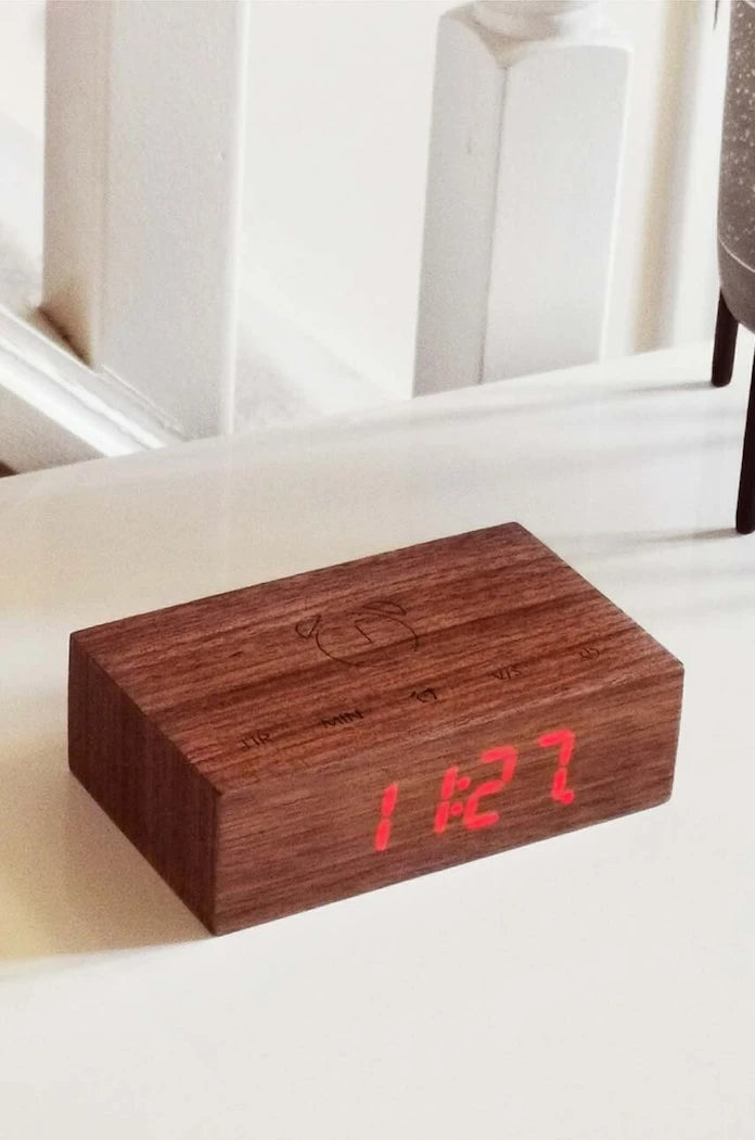 Настолен часовник Gingko Design Flip Click Clock