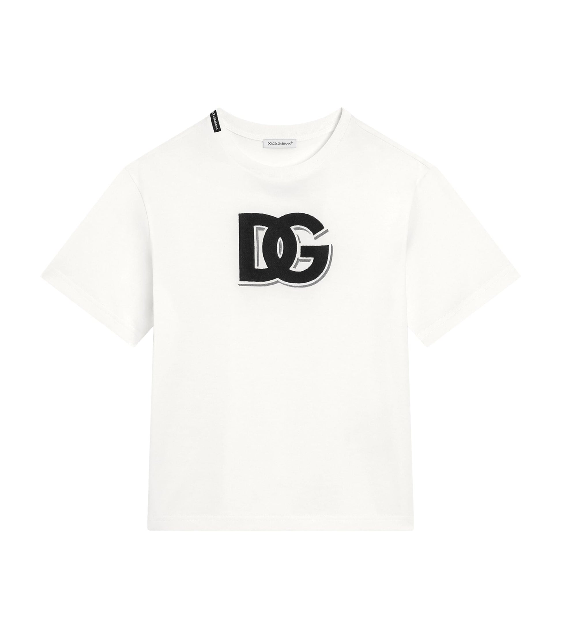 Dolce & Gabbana Kids Cotton Logo T-Shirt (8-12+ Years)
