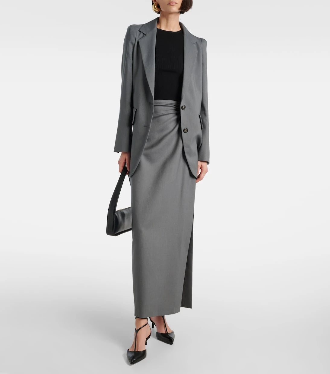 Max Mara - Ebridi wool, mohair, and silk blazer