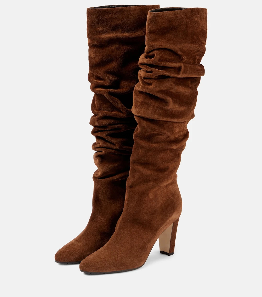 Manolo Blahnik - Calasso 90 suede knee-high boots