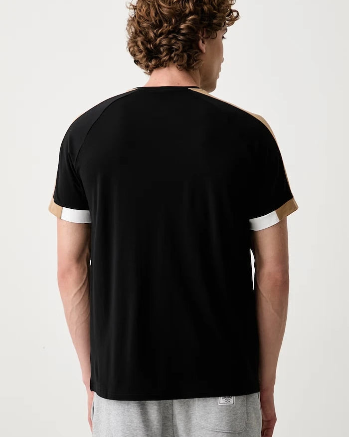 BOSS kısa kollu erkek pamuklu pijama Balance T-Shirt