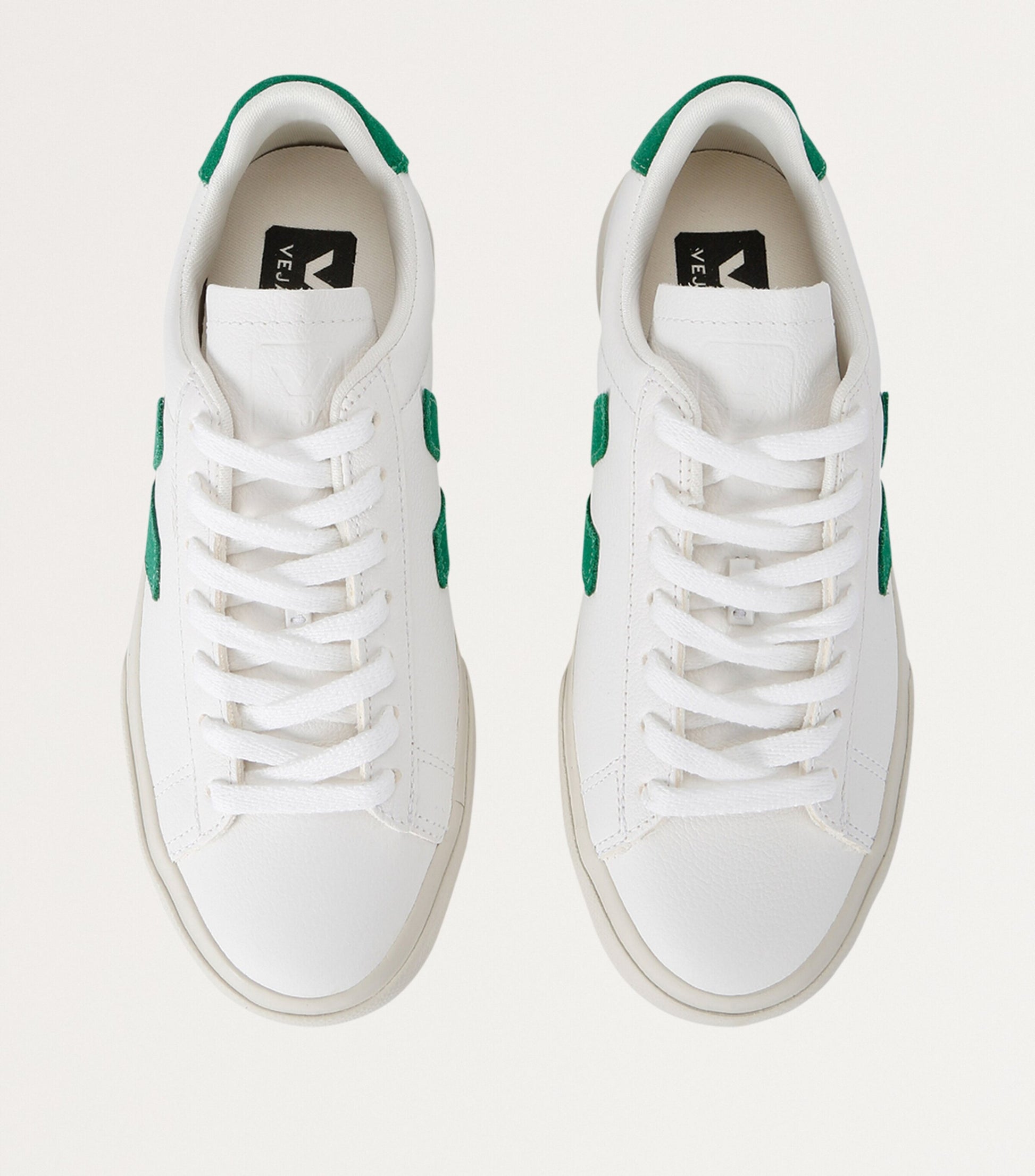 Veja Green Leather Campo Sneakers