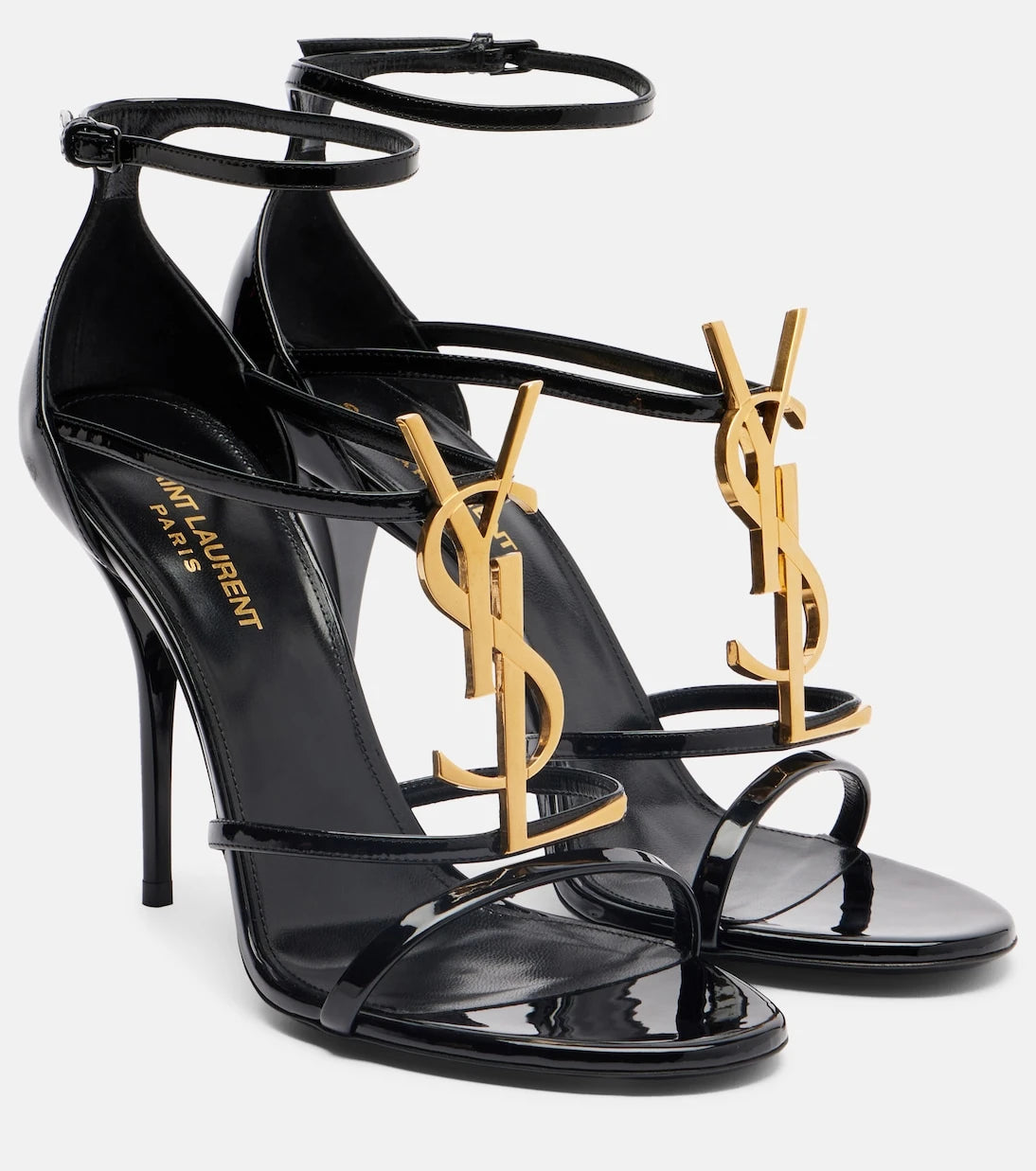 Saint Laurent - Cassandra 100 leather sandals