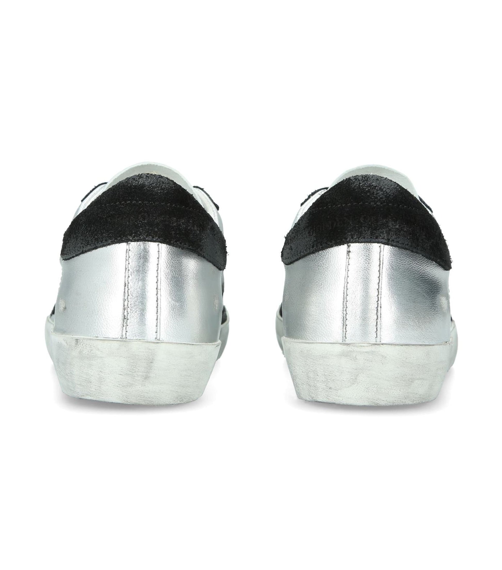 Golden Goose Silver Superstar A8 Sneakers