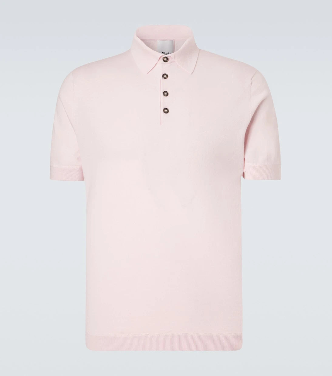 Allude - Cotton, silk, and cashmere polo shirt
