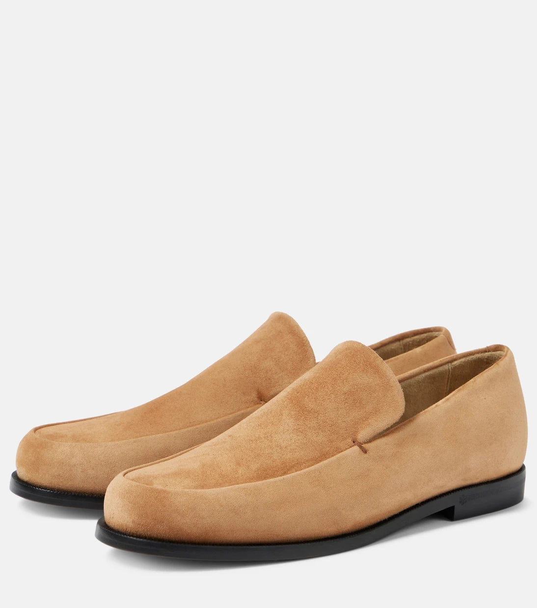 Khaite - Alessio süet loafer ayakkabı