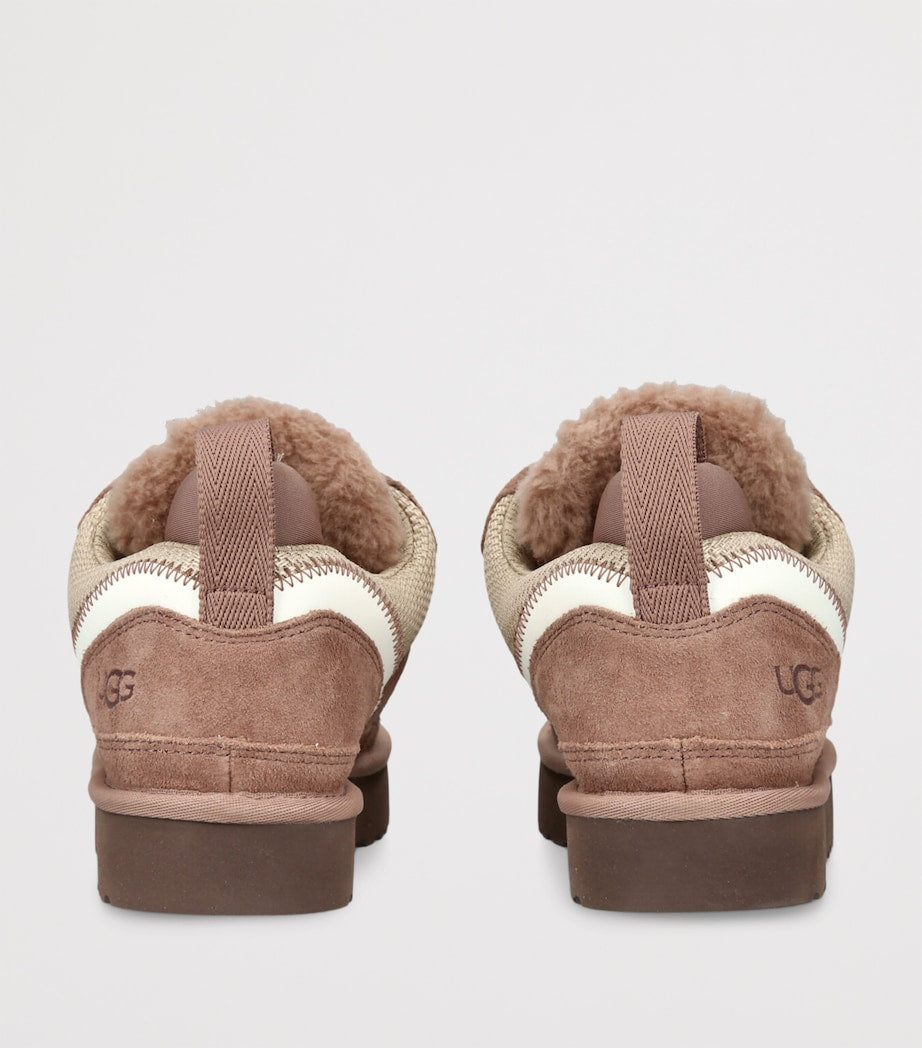 Brown Suede Lowmel Sneakers