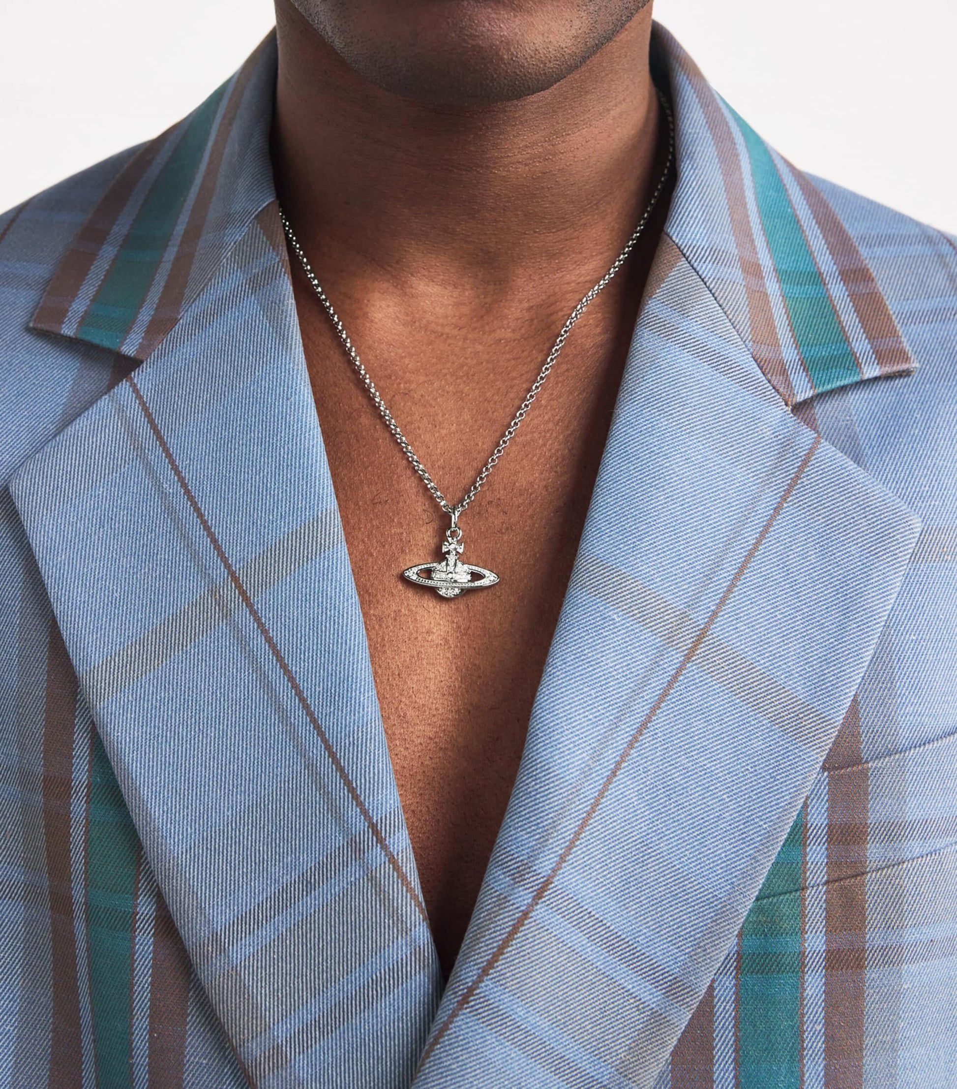 Mini Bas Relief Orb Necklace