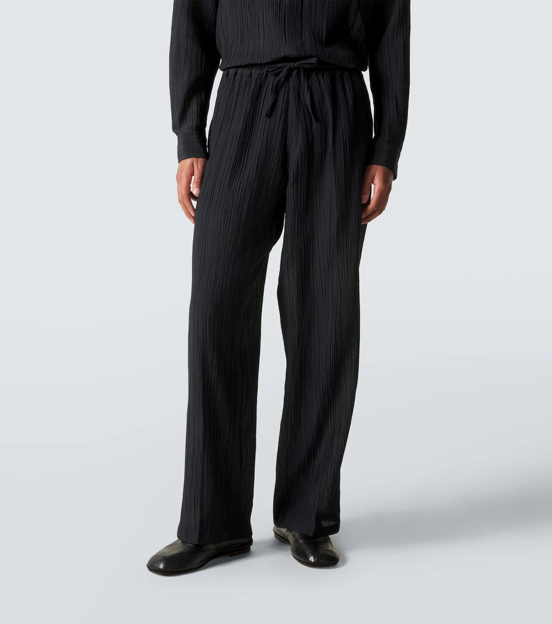 Umit Benan - Julian linen and cotton straight pants