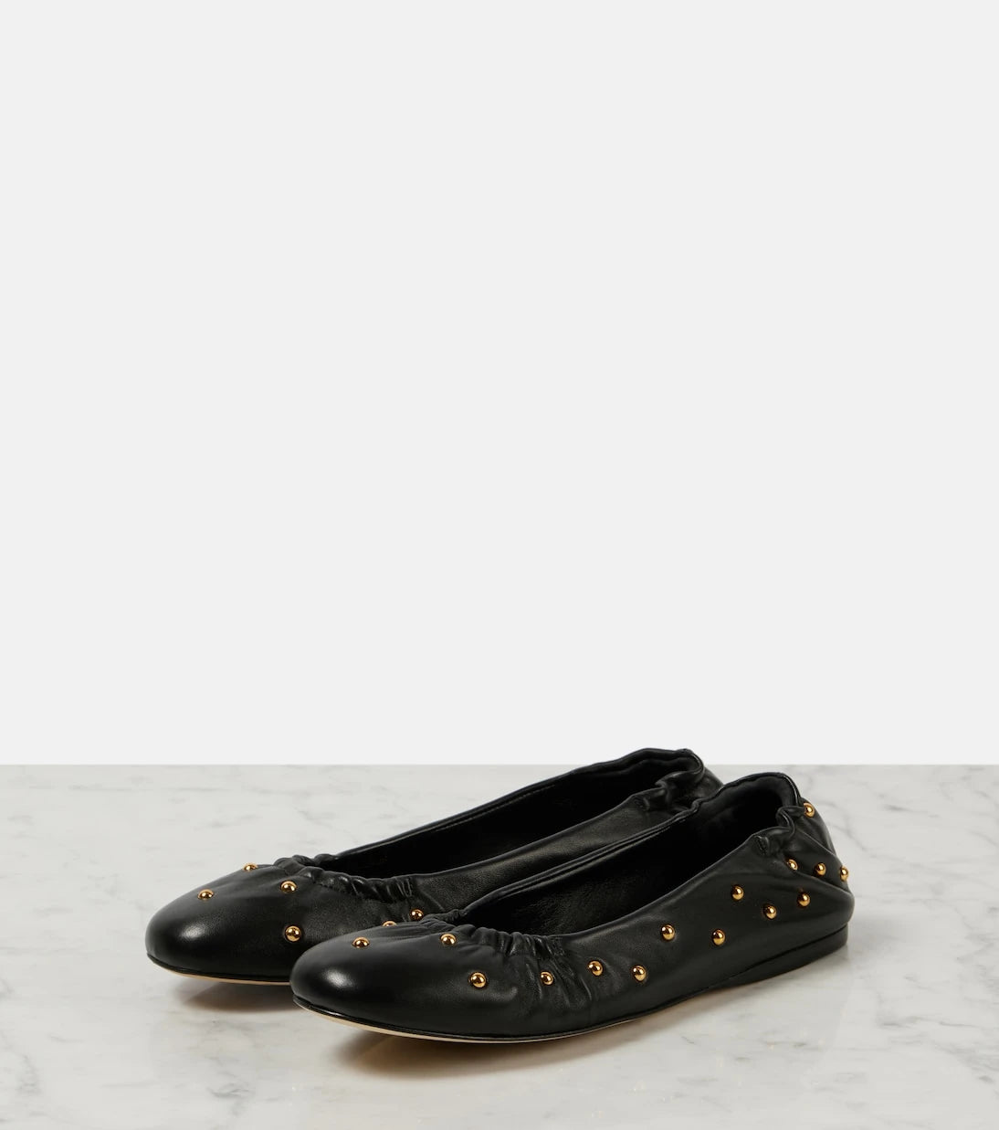 Chloé - Eia studded leather ballet flats