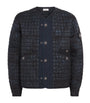 Stone Island Black Nylon Reps-TC Corrosion Treatment Quilted Liner Jacket