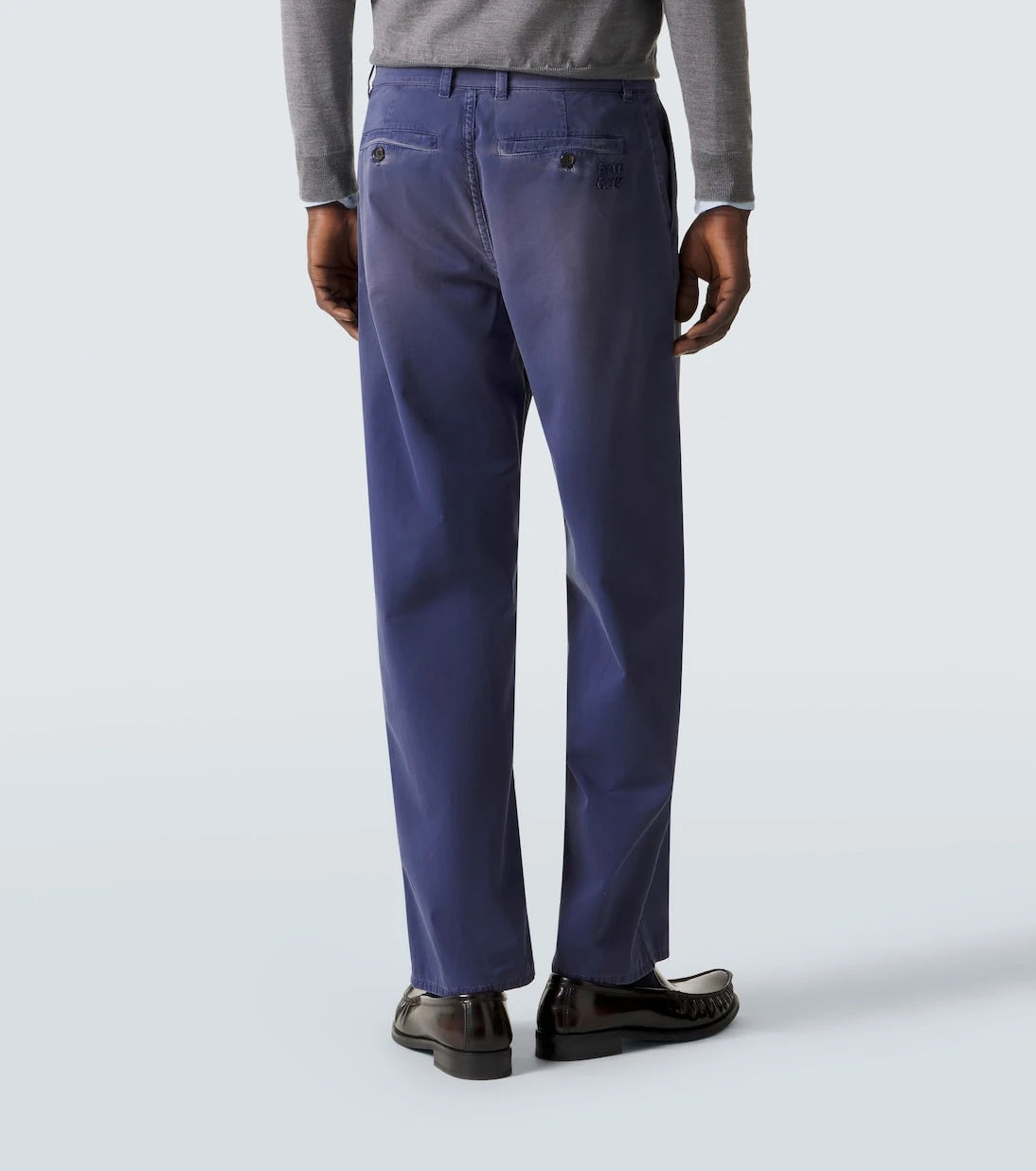 Miu Miu - Cotton gabardine wide-leg pants