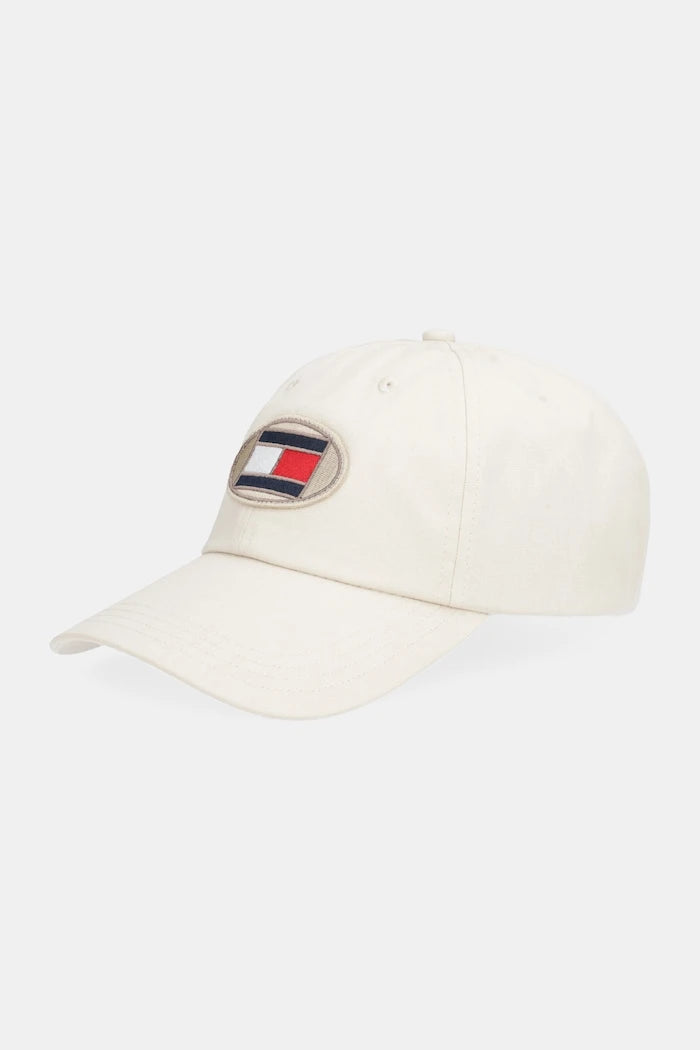 Памучна шапка с козирка Tommy Hilfiger