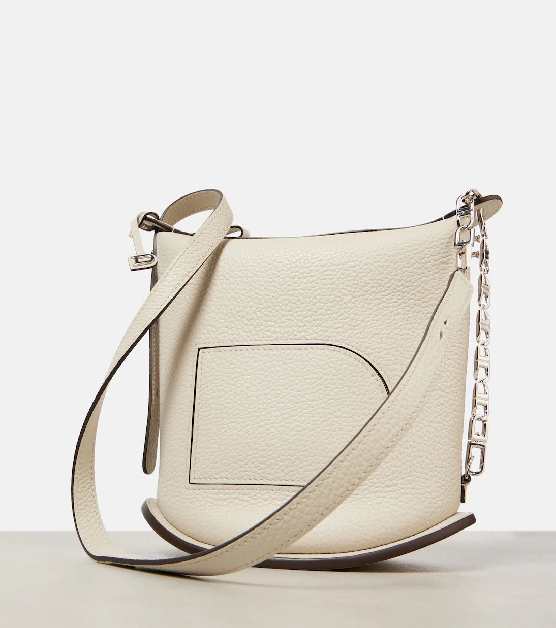 دلفو - حقيبة كتف جلدية Pin Twist Small