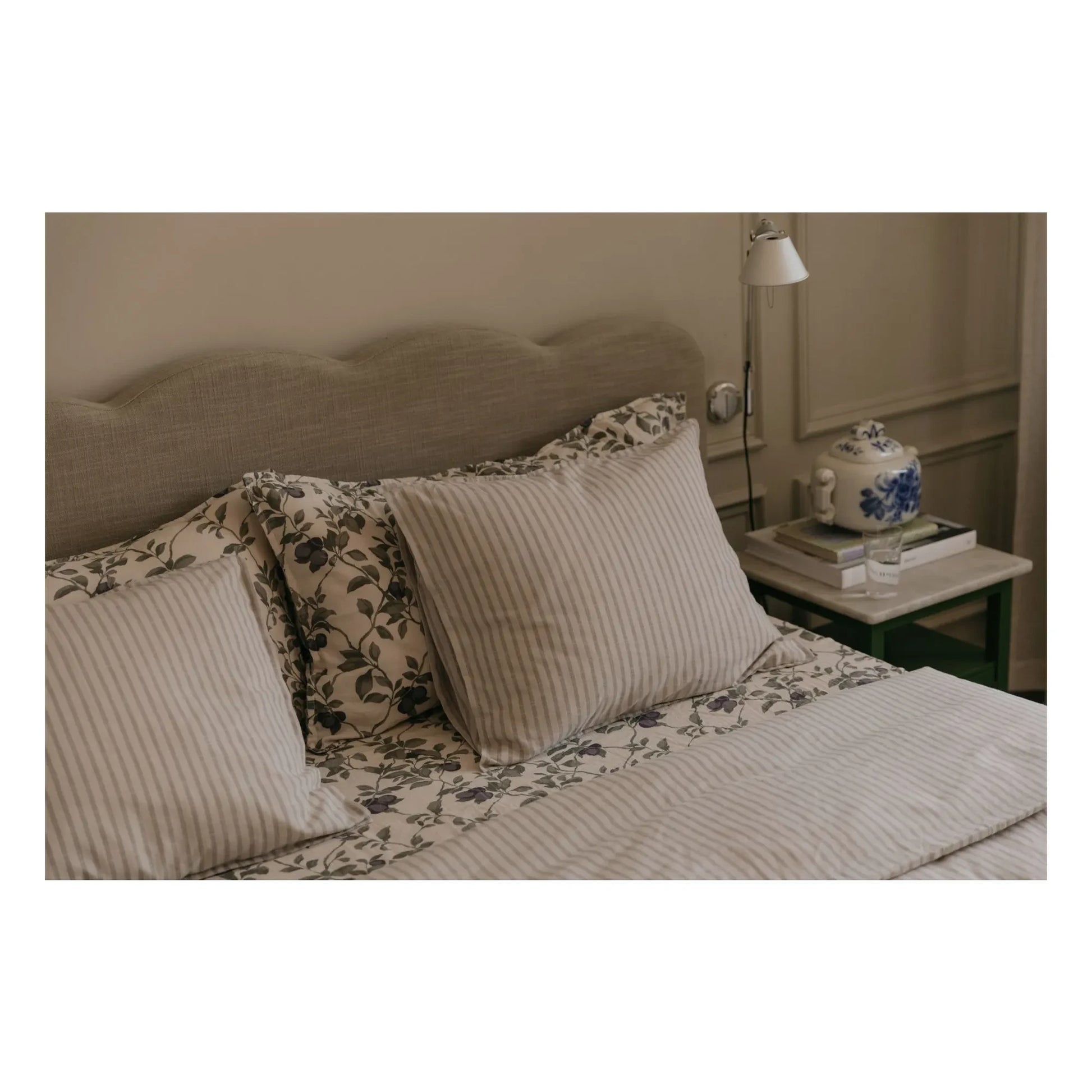 garbo&friends - Stripe pillowcase | Beige