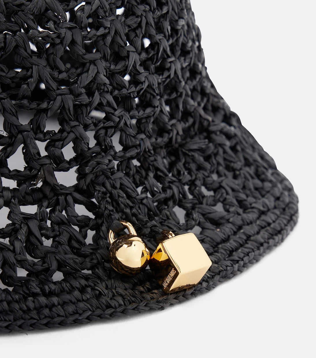 Jacquemus - Le Bob Spiaggia raffia bucket hat