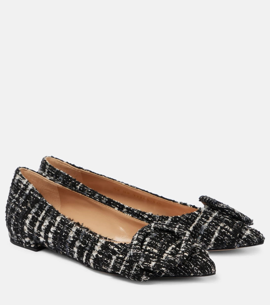Gianvito Rossi - Venezia bouclé ballet flats