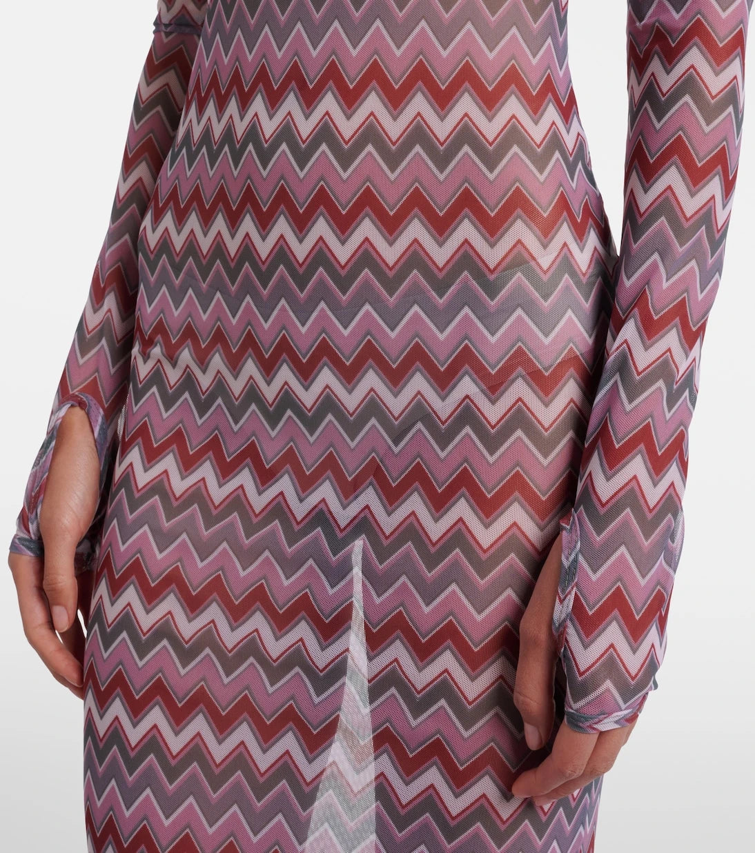 Bananhot - Renne printed cotton maxi dress