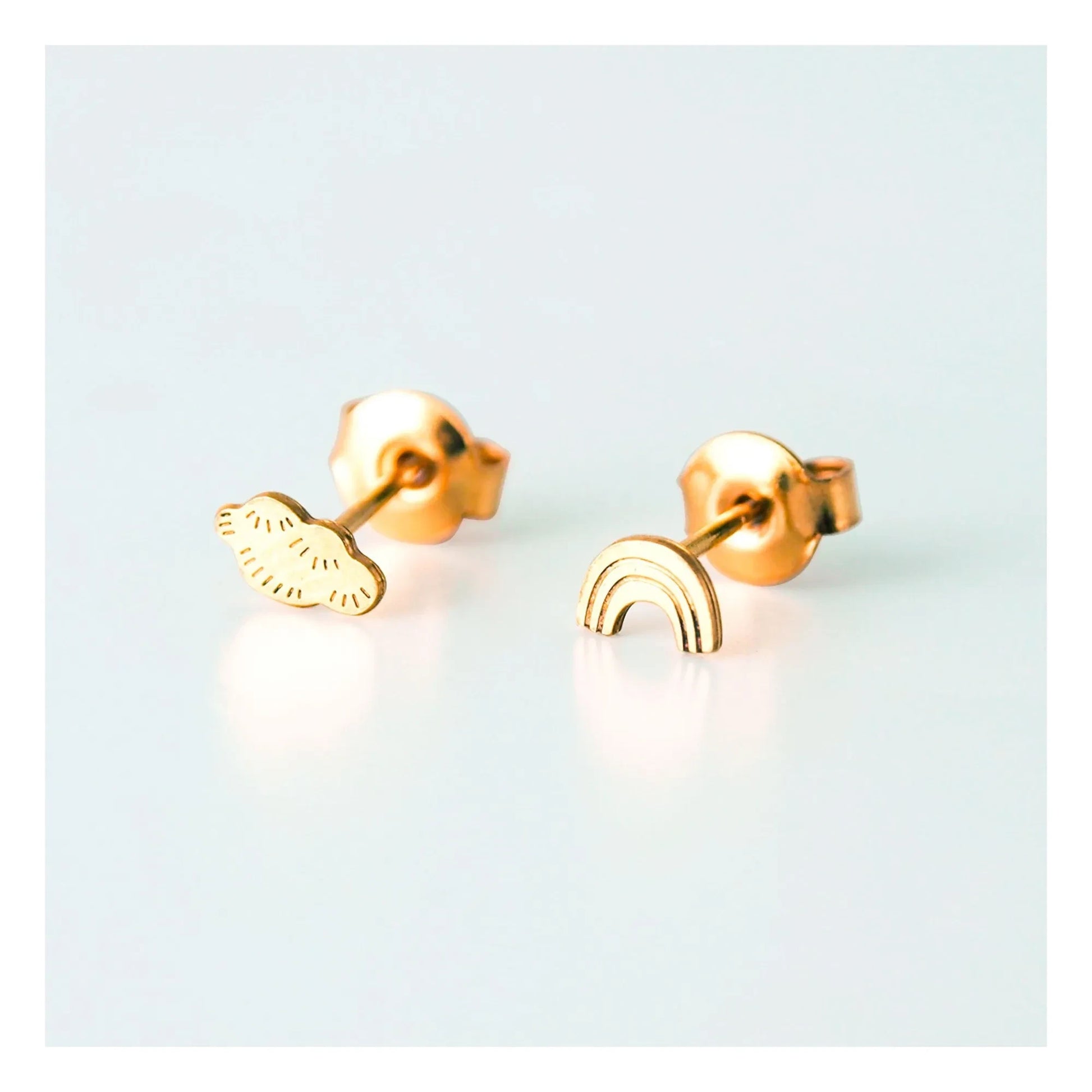 Adorabili - Cloud Earrings | Gold