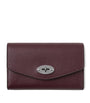 Mulberry Red Medium Leather Darley Wallet