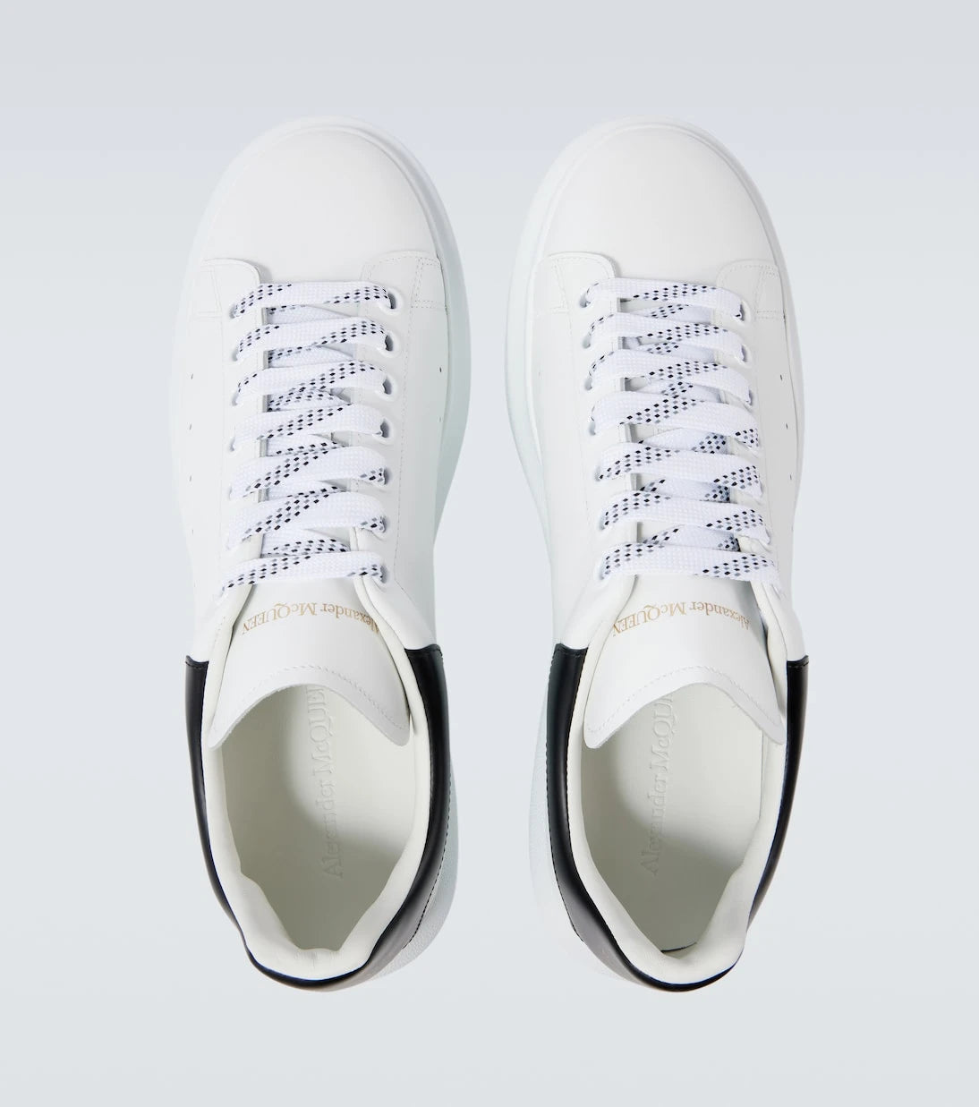 McQueen - Oversized leather sneakers