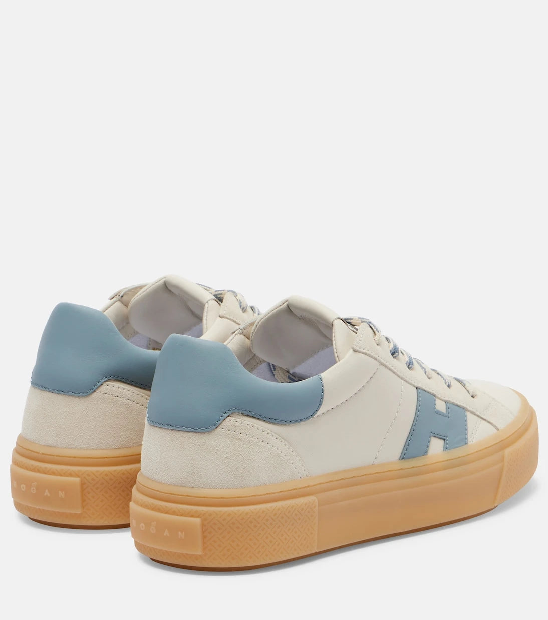 Hogan - Crosswind leather sneakers