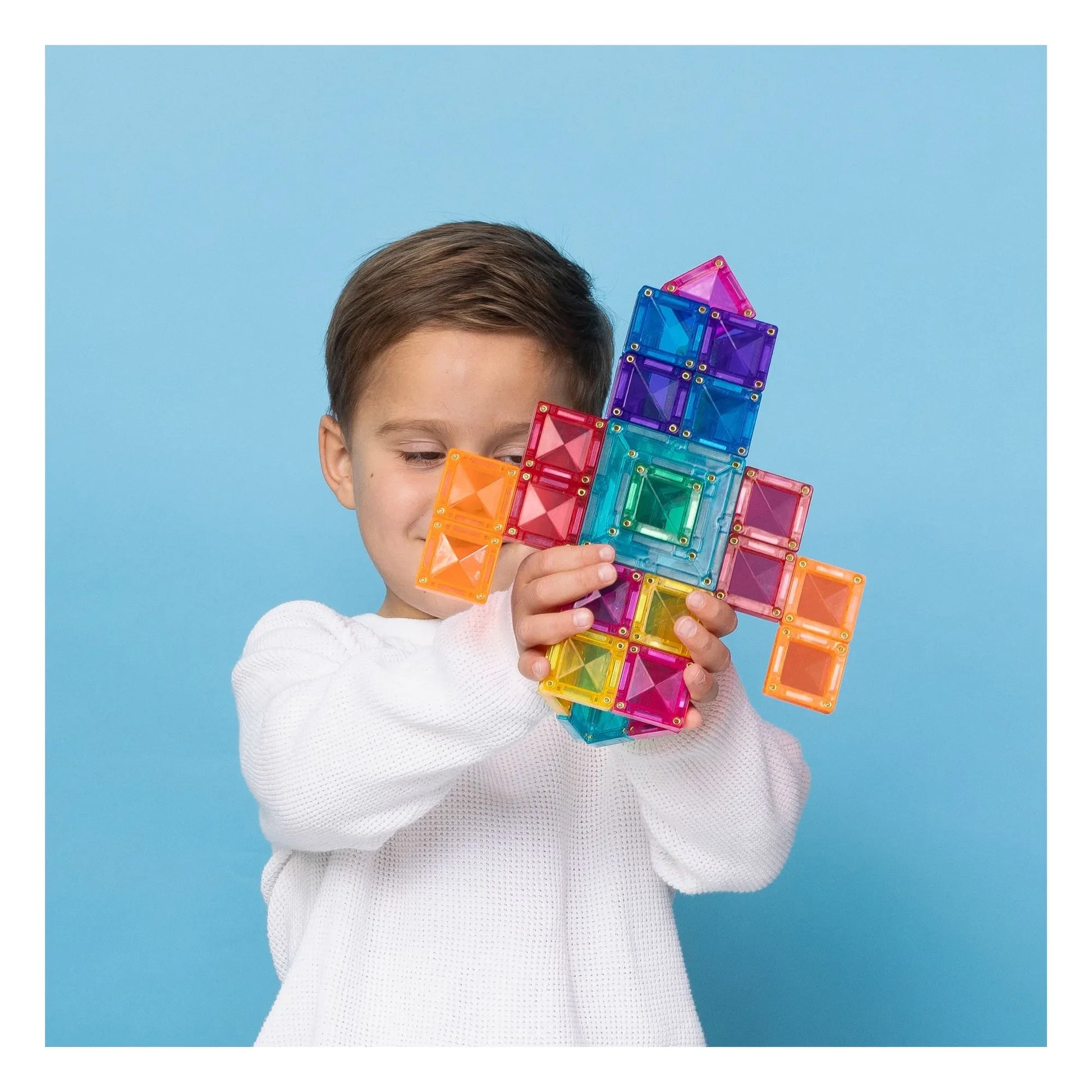 Connetix - Bright Portal pack - 48 pieces | Rainbow