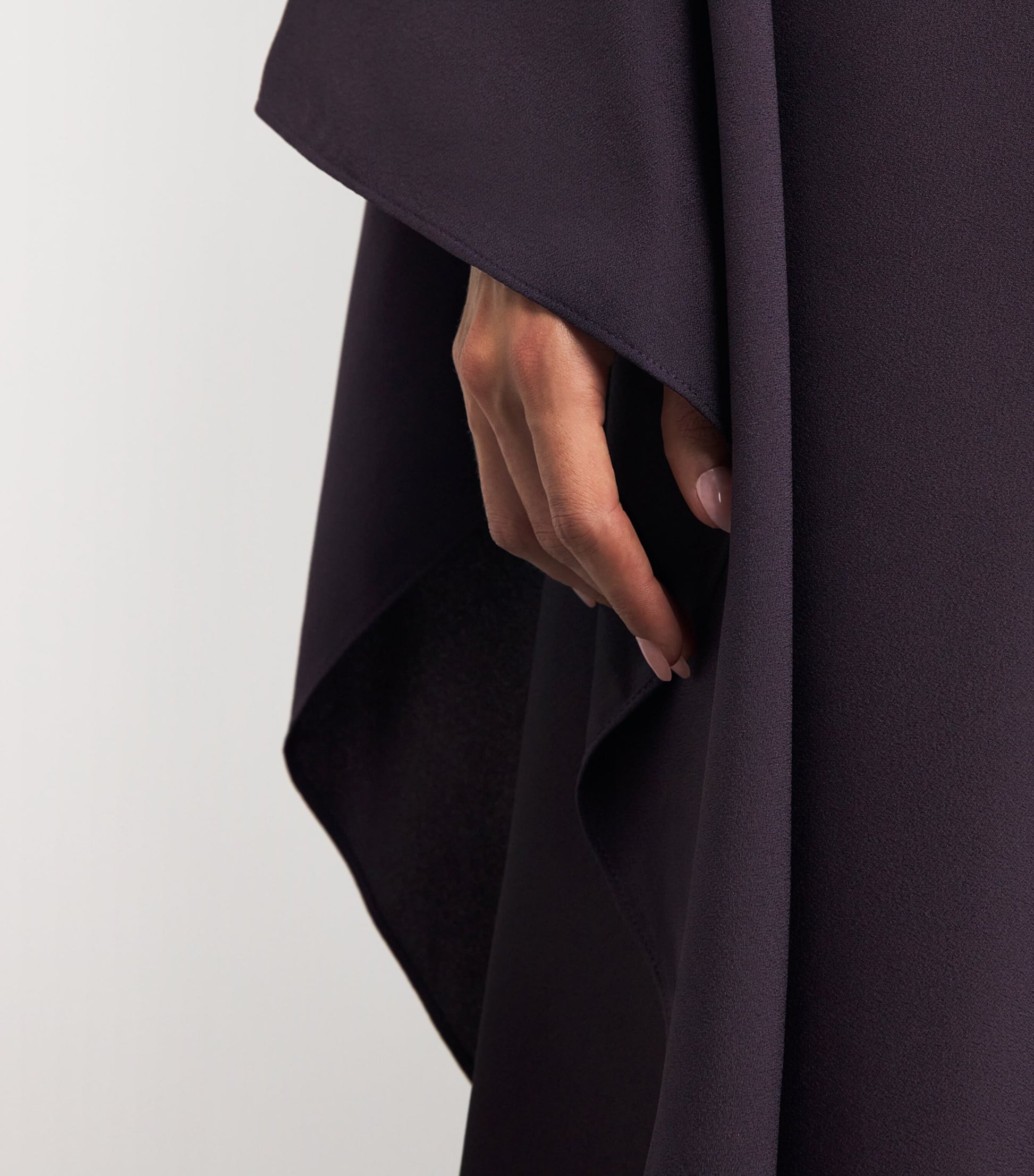 Taller Marmo Black Crepe Barths Maxi Kaftan