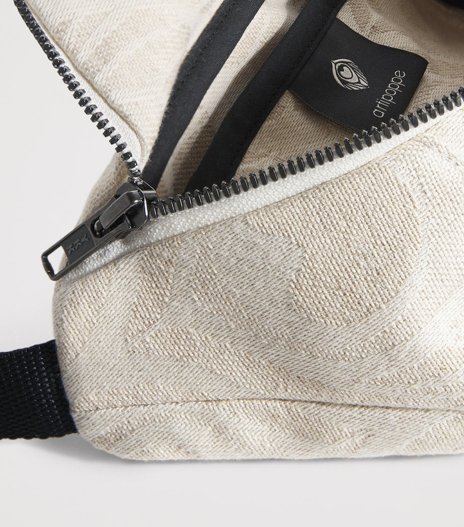 Artipoppe Beige Cotton-Linen Magic Belt Bag
