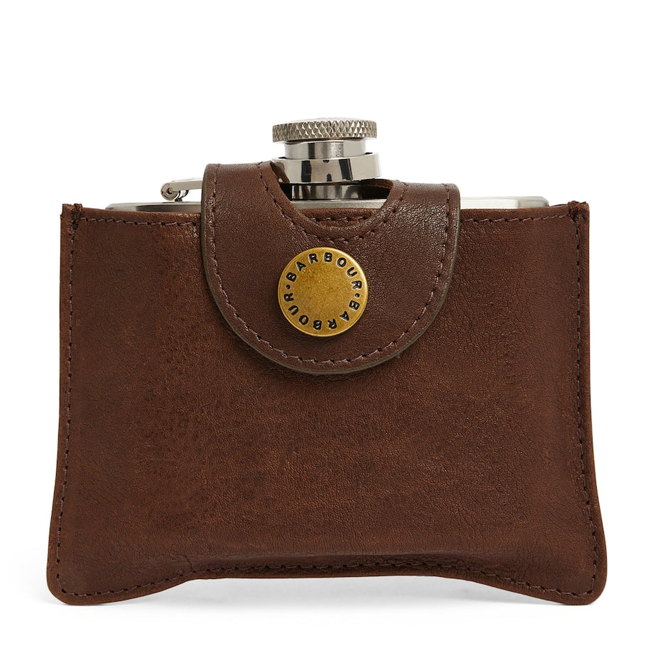 Leather Hip Flask (113ml)