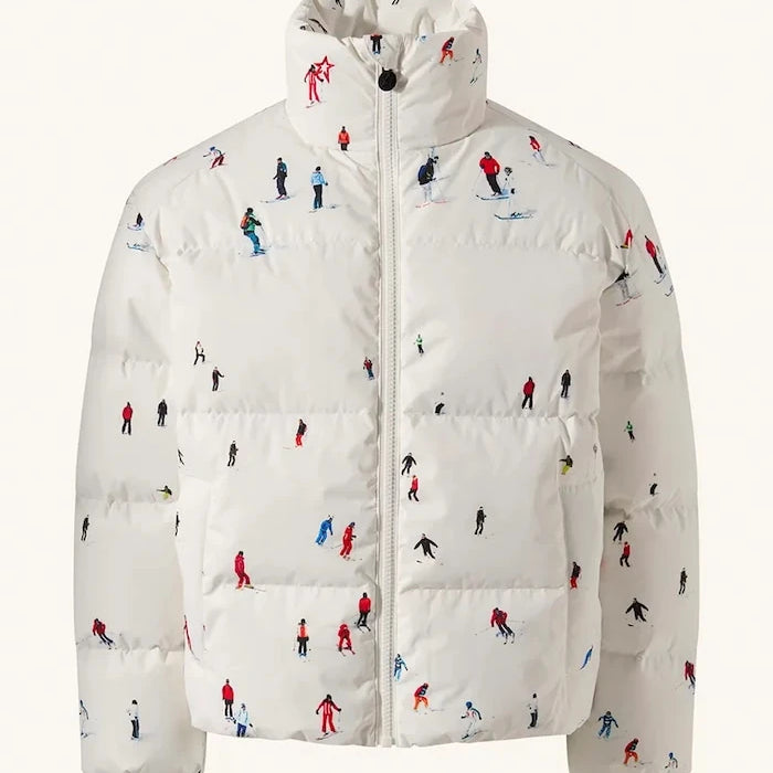 Çocuk kayak ceketi Perfect Moment nuuk puffer ceket