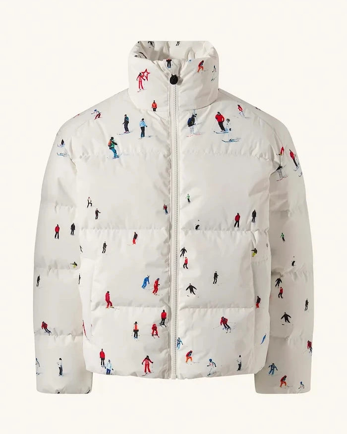 Çocuk kayak ceketi Perfect Moment nuuk puffer ceket