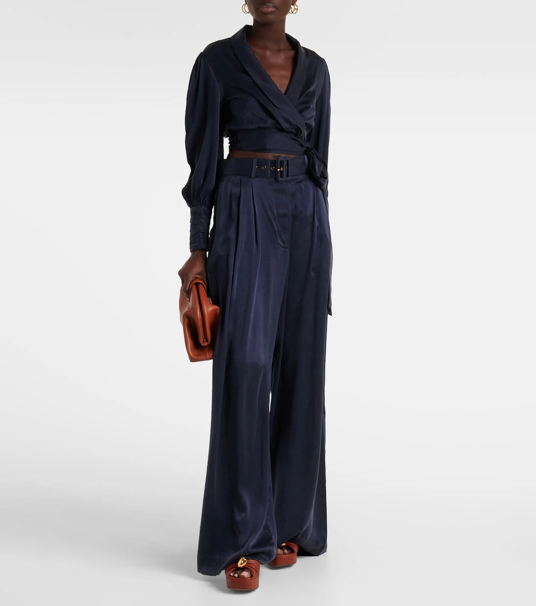 Zimmermann - Silk wrap top