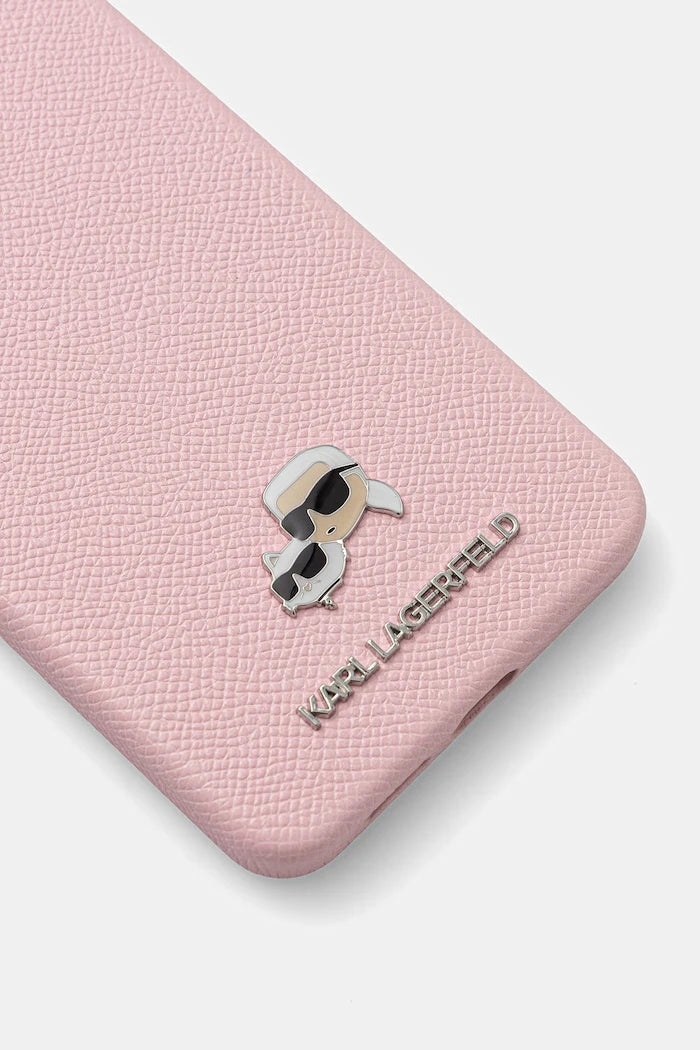 Karl Lagerfeld Samsung Galaxy S26 suni deri telefon kılıfı