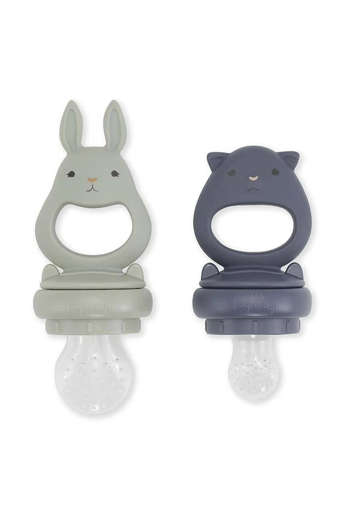 Плодова залъгалка Konges Sløjd (2 броя) SILICONE FRUIT FEEDING PACIFIER