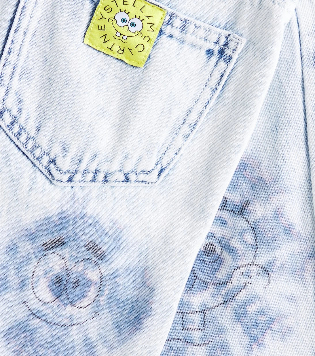 Stella McCartney Kids - x SpongeBob SquarePants straight jeans