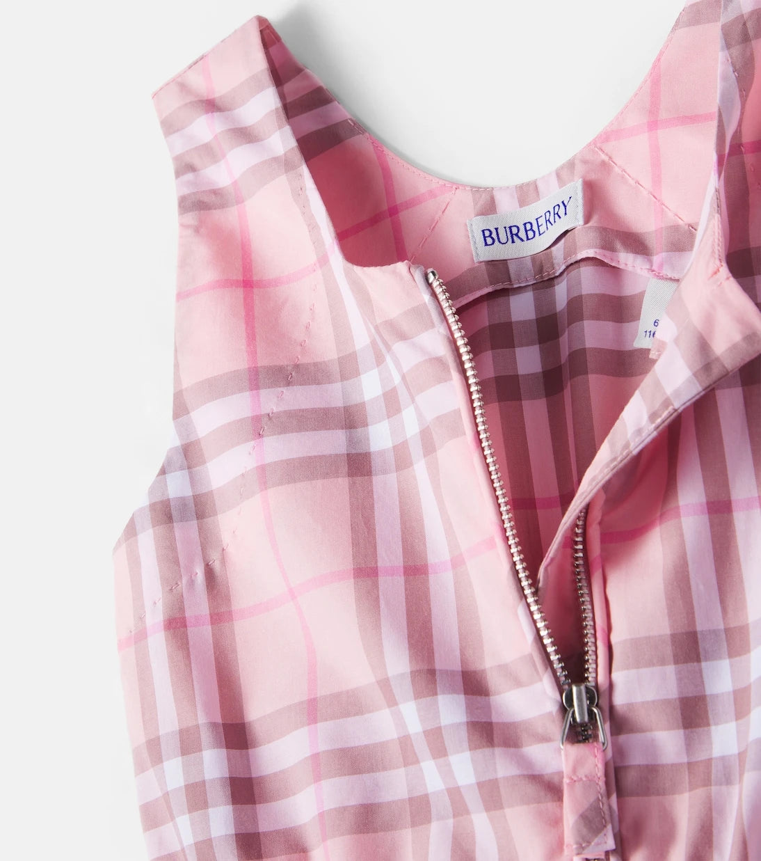 Burberry Kids - Burberry Check cotton dress