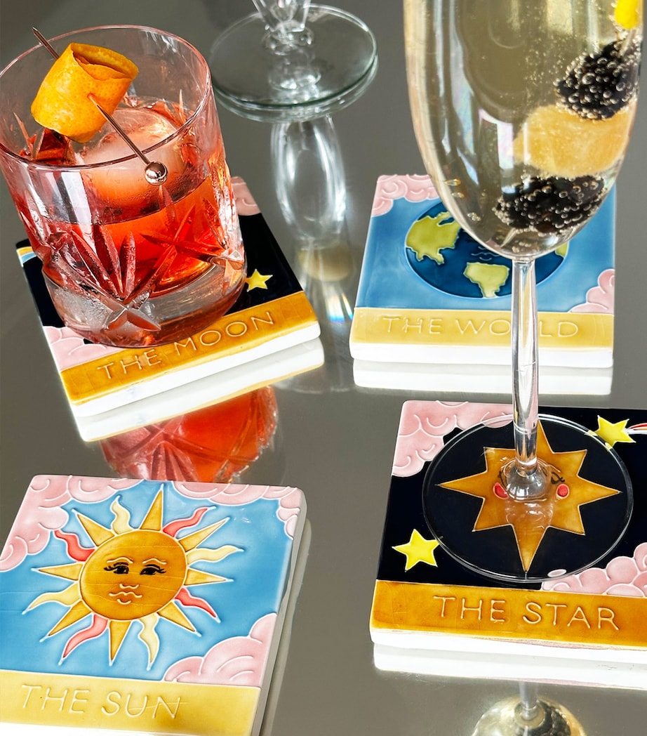 Set of 4 Tarot Coasters