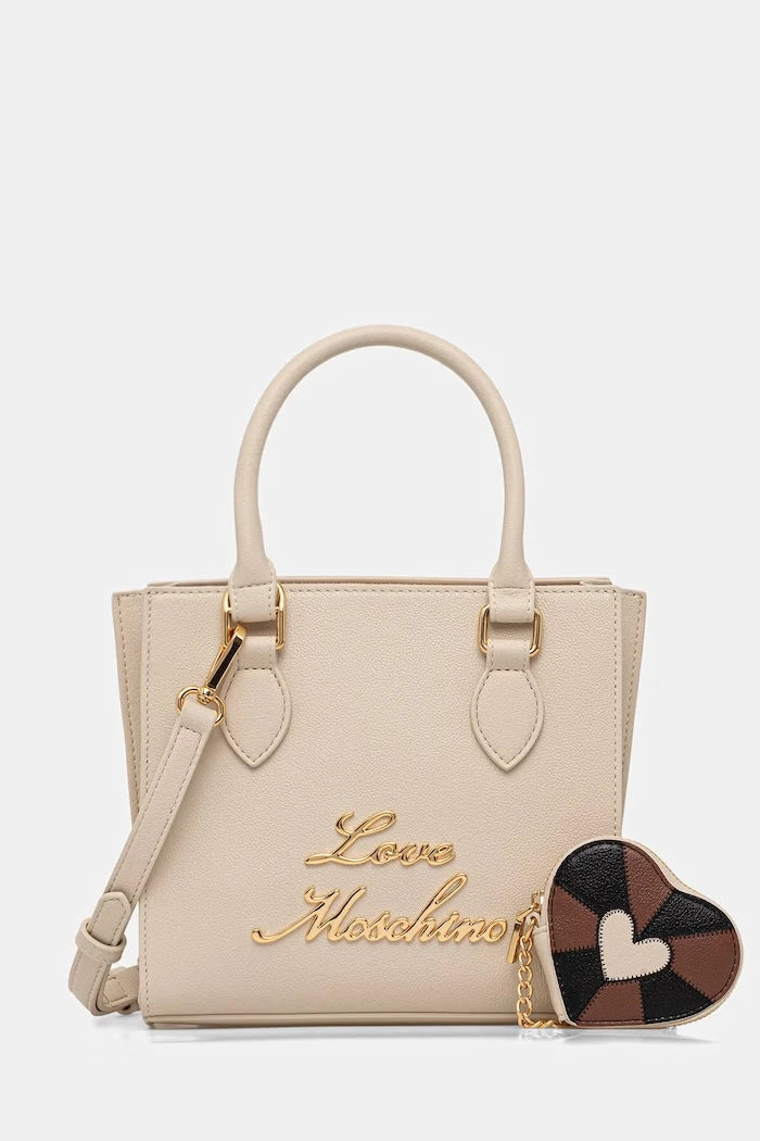 Love Moschino kadın deri crossbody çanta