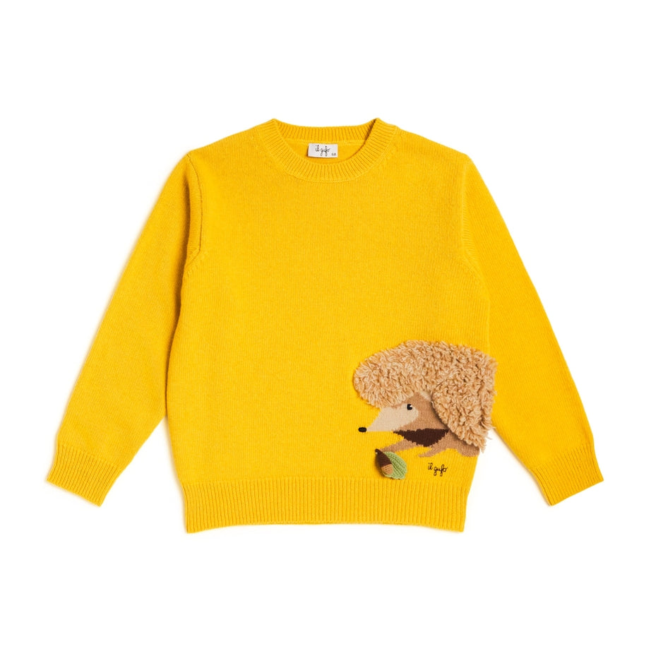 Merino Wool Hedgehog Sweater (4-6 Years)