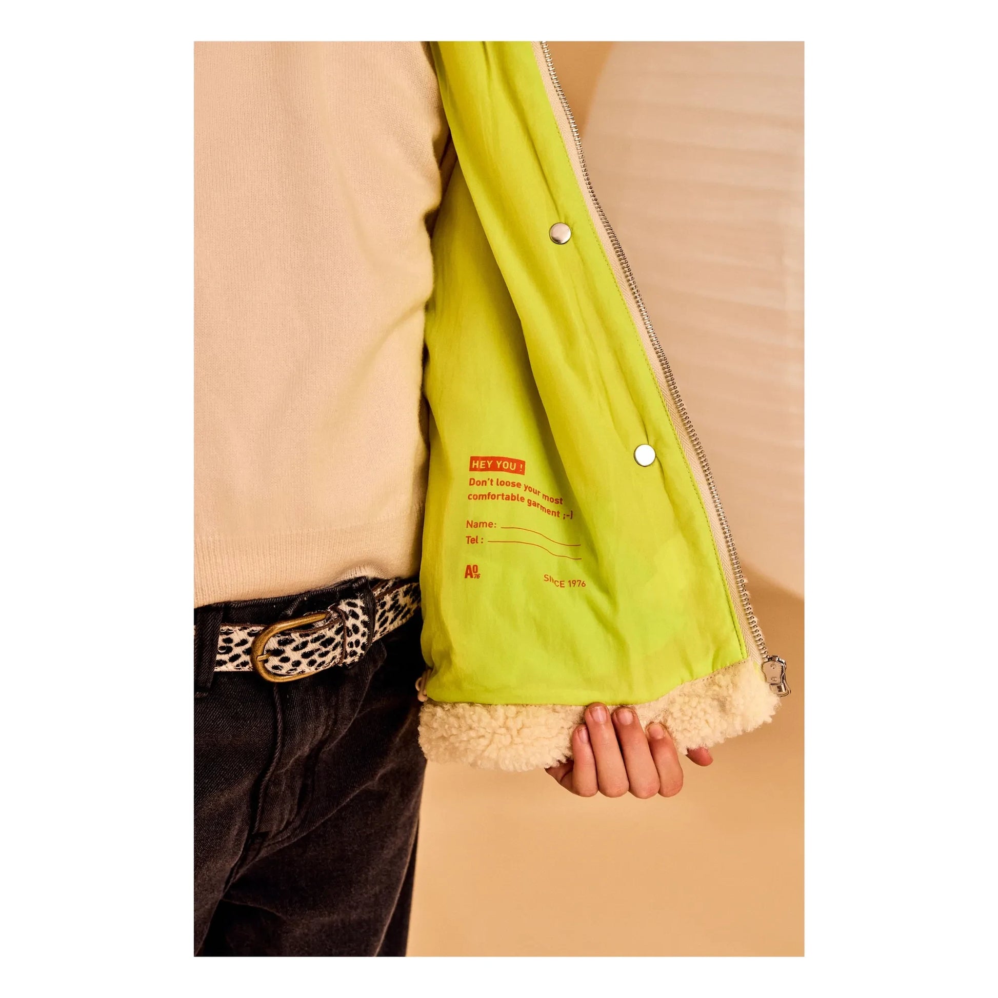AO76 - Batu Sherpa Jacket | Beige