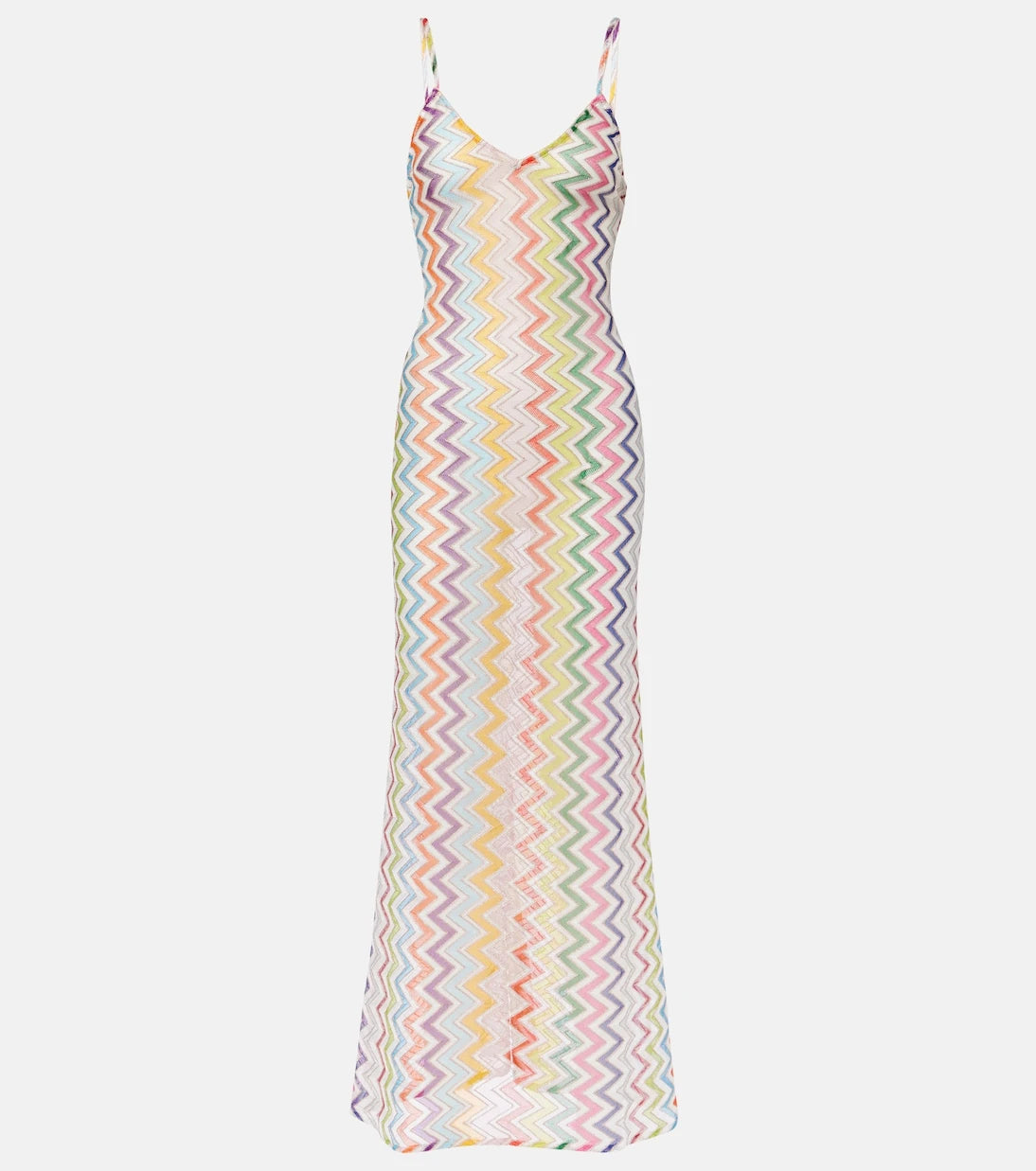 Missoni - Zigzag open-back maxi dress